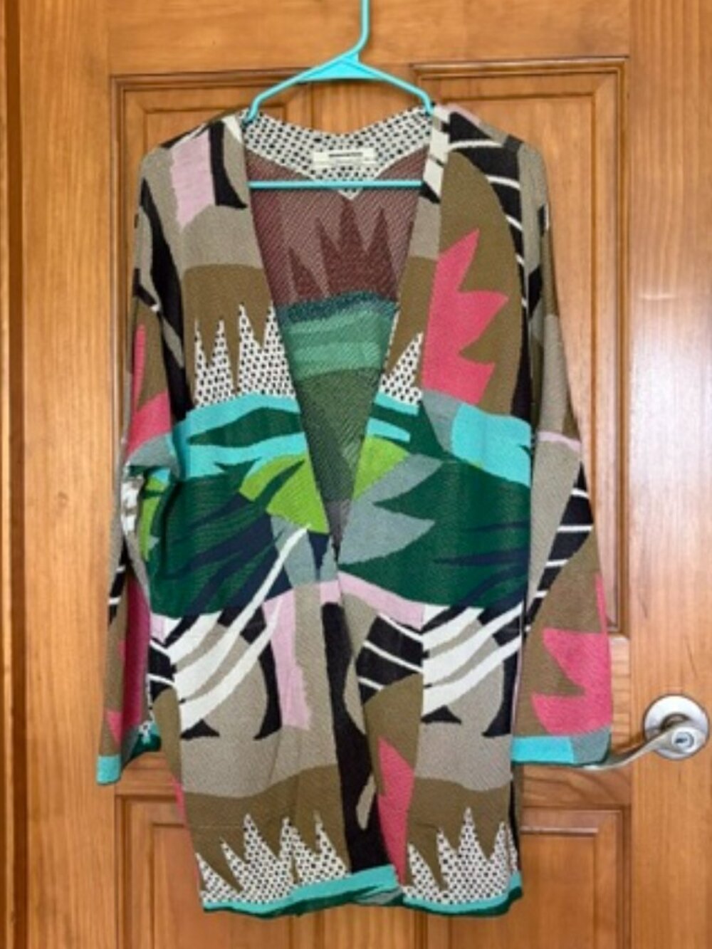 Aldomartins print cardigan